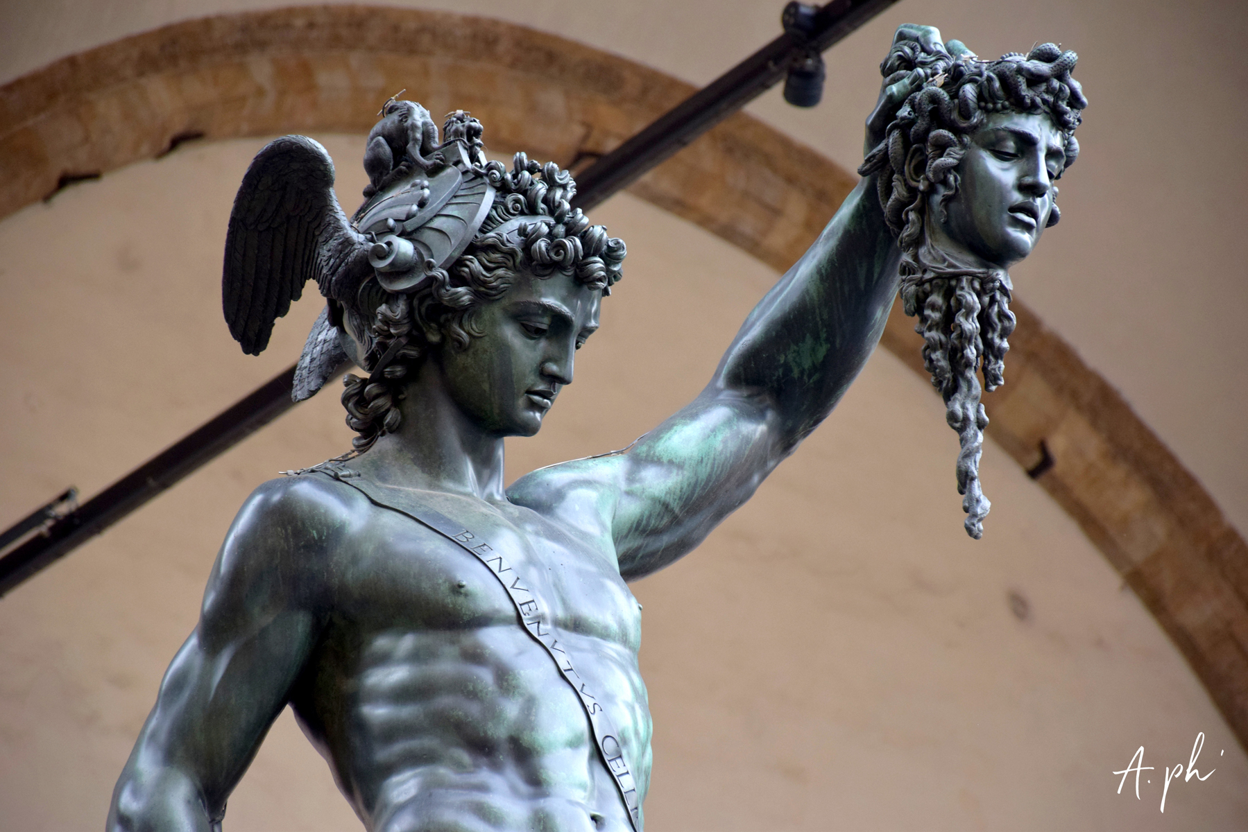 Perseo Loggia Lanzi Florencia